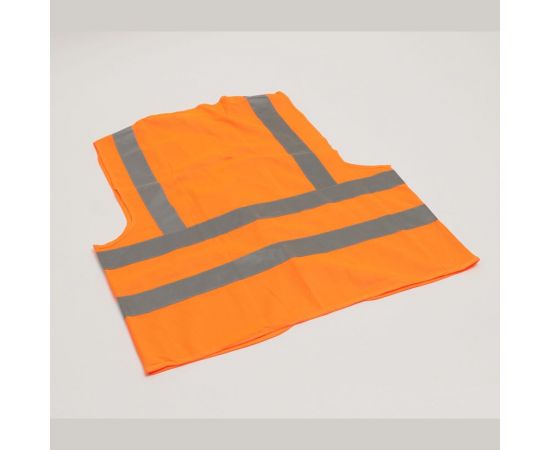 Сигнальный жилет Partex Премиум оранжевый, 4 полосы НФ-00000062 – изображение 3