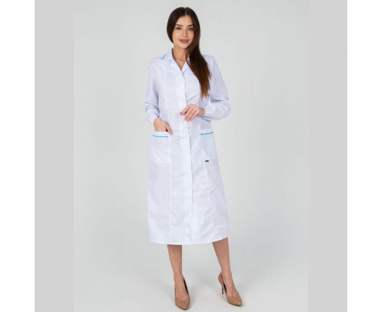Женский медицинский халат ООО ГУП Бисер, размер 60-62, рост 170-176 4670132023602 – изображение 3