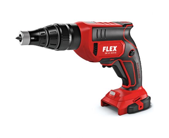 Аккумуляторный шуруповерт для гипсокартона FLEX DW 45 18.0-EC M/2.5 Set 466824 – изображение 3