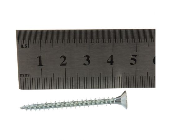 Саморез Tech-Krep ШУц 4,0х45 потайная головка 14 шт, пакет 102431 – изображение 3