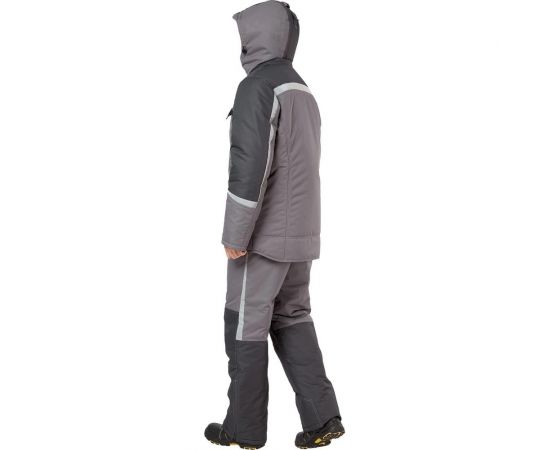 Костюм Эксперт Спецодежда Финикс, серый/темно-серый, зимний, р. 48-50, рост 182-188 6446000031646 – изображение 4
