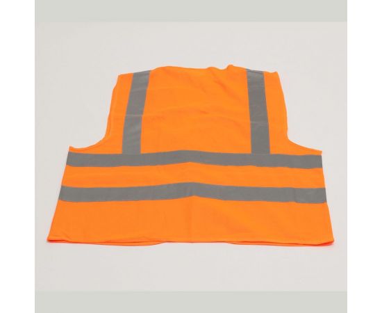 Сигнальный жилет Partex Премиум оранжевый, 4 полосы НФ-00000062 – изображение 4