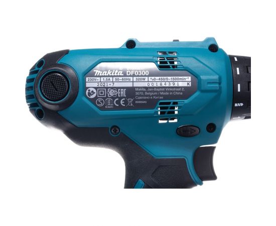 Дрель-шуруповерт Makita DF0300 + набор бит D-65028 10 шт. DF0300X3 – изображение 5