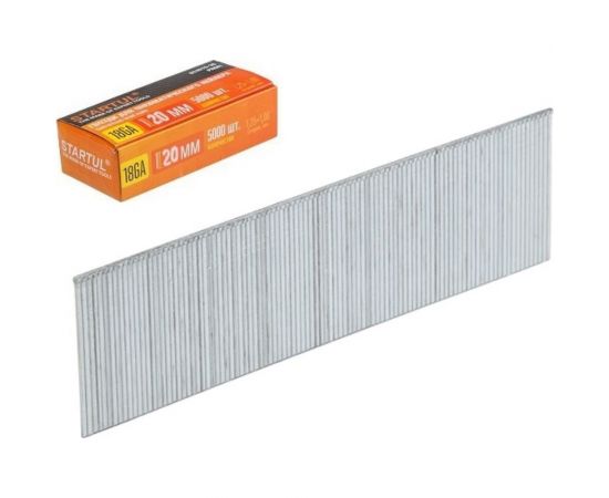 Гвозди STARTUL 20 мм тип 18GA 5000 штук Profi ST4515-20 – изображение 6