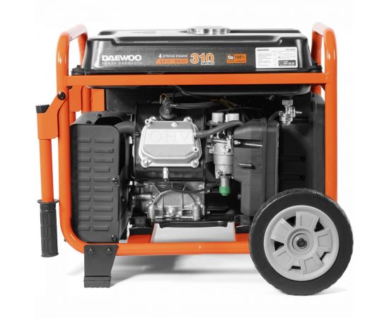 Инверторный бензиновый генератор с электрозапуском Daewoo GDA 6600Ei – изображение 6