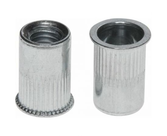 Резьбовая заклепка STARFIX М8 уменьшенный бортик, белый цинк, 10 шт. SMZ1-06860-10 