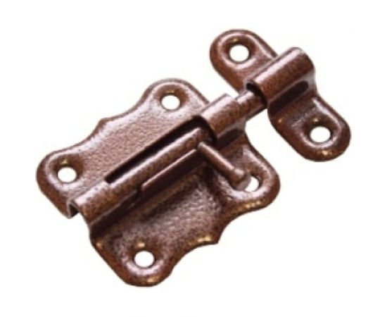 Шпингалет Домарт ШФ-50 медь антик 170114 