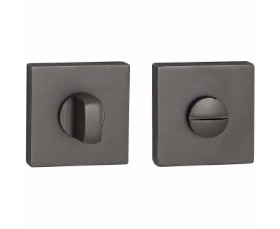 Квадратная завертка к ручкам RENZ черный INBK 03 B 