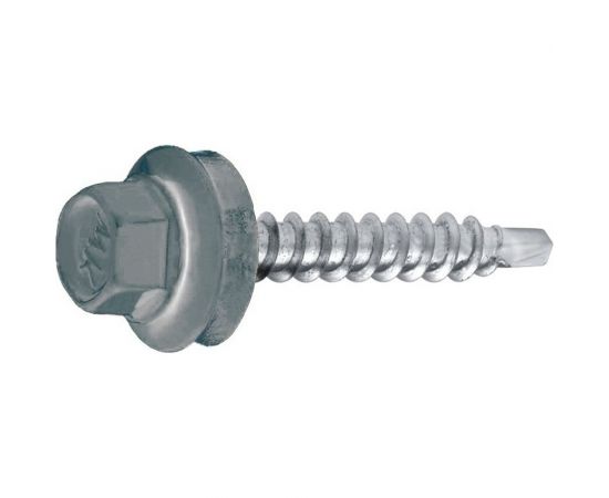 Кровельный саморез SWFS RAL-7004 ZP, 4.8х51, 250 шт. тов-046976 