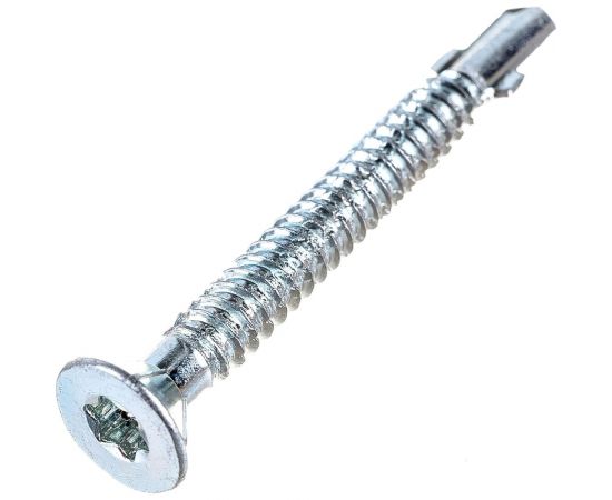 Шуруп для крепления дерева к металлу Rusconnect CWM6360 потай., 6,3x60 мм, TORX 30, 100 шт. 316360 – изображение 2