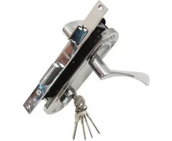 Врезной замок Trodos 61/76 CP хром 202078 – изображение 3