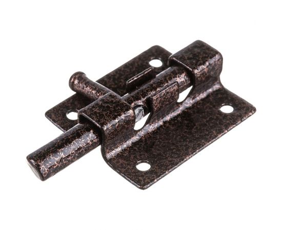 Шпингалет Домарт ШП-40 медь антик 170020 – изображение 3