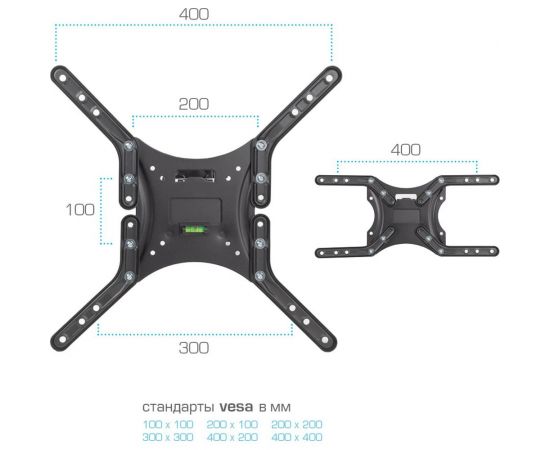 Кронштейн для LED/LCD телевизоров TUAREX ALTA-654 black 90188 – изображение 4