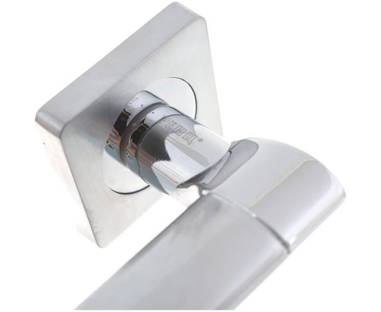 Дверная ручка на квадратной розетке Марчелло РЕНЦ DH 57-02 SC/CP – изображение 4