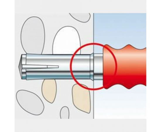 Забивной анкер Fischer EA M12 N 25 шт коробка 141317 – изображение 8