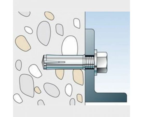Забивной анкер Fischer EA M12 N 25 шт коробка 141317 – изображение 9