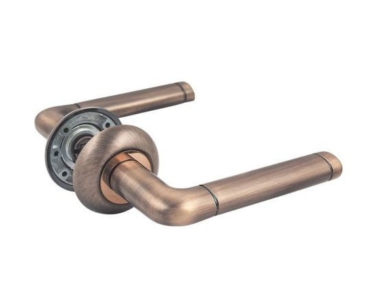 Дверная универсальная ручка SCHLOSS ШЛОСС 81011 Дельта, бронза тов-193523 