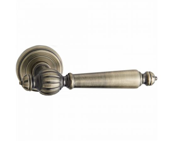 Ручка дверная ЦАМ матовая бронза Вантаж V17M 