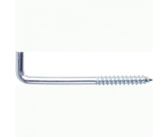 Г-образный крючок STARFIX 8,0x100 мм, цинк, 2 шт. SMZ2-61096-2 