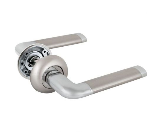 Дверная универсальная ручка SCHLOSS ШЛОСС 81012 Дельта, никель/хром тов-193524 