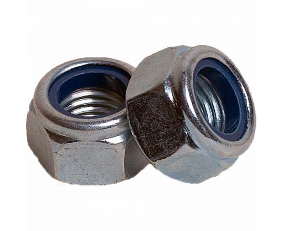 Гайка с контрящим кольцом КРЕП-КОМП DIN 985, м4, 100 шт. гс4мф 