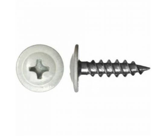 Саморез ШСММ ГОСКРЕП прессшайба 4,2х25 RAL 9003 250 шт., пл.конт. 280 мл 1-0017280 