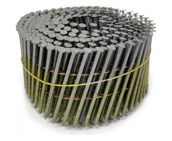 Барабанные гвозди Senco 2.3x60 Ring HDG, ершеные, горячий цинк, 2400 шт. EL24ASBHR 