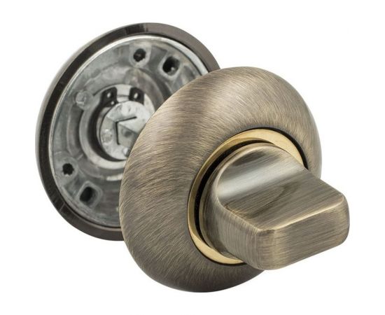 Дверная WC завертка SCHLOSS ШЛОСС 82001 бронза, 50 мм тов-193515 