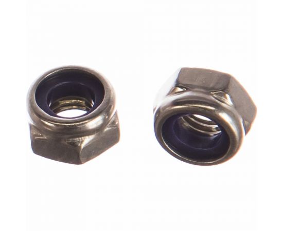 Гайка со стопорным кольцом STARFIX М6, нержавеющая сталь, DIN 985 SMZ1-45459-10 