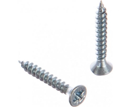 Универсальные шурупы Gigant 3,0x16, белый цинк, 1 кг 123693 