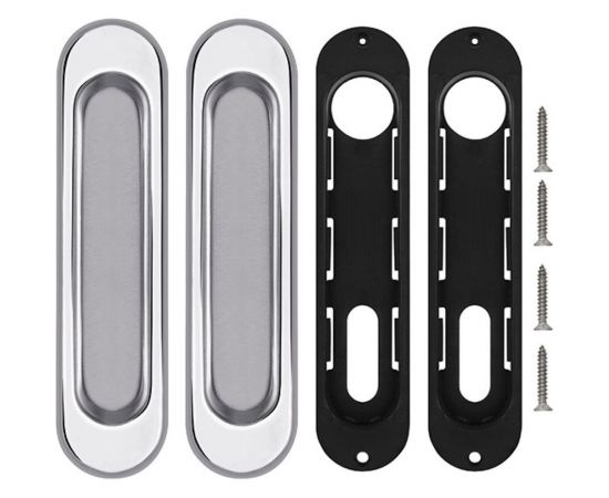 Ручки для раздвижных дверей PUNTO Soft LINE SL-010 CP 38607 – изображение 2