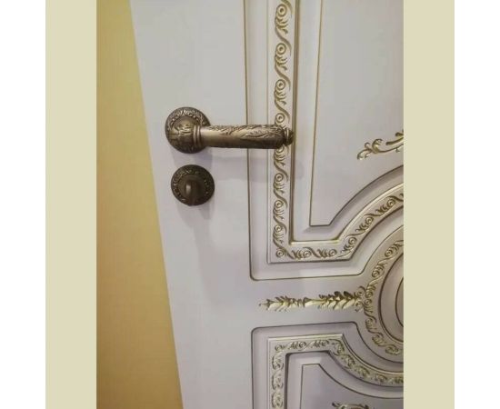 Дверная ручка RUCETTI RAP-CLASSIC 7 OMB, цвет-старая матовая бронза 9011386 – изображение 2