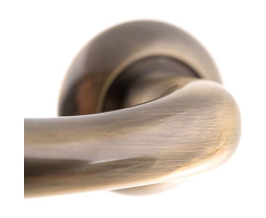 Дверная ручка RUCETTI RAP 19 AB, цвет-бронза 9011388 – изображение 2