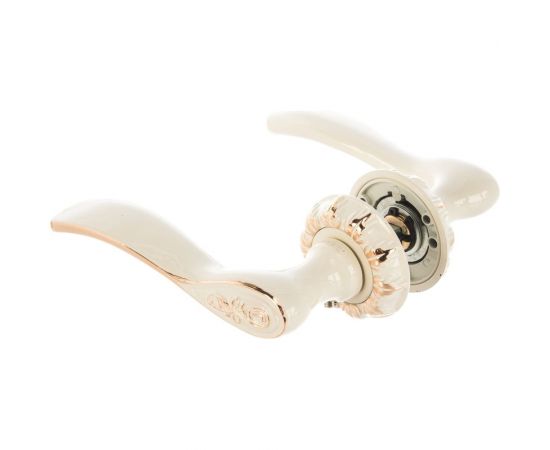 Дверная ручка Флория РЕНЦ DH /N/ 17-10 W/GP – изображение 2