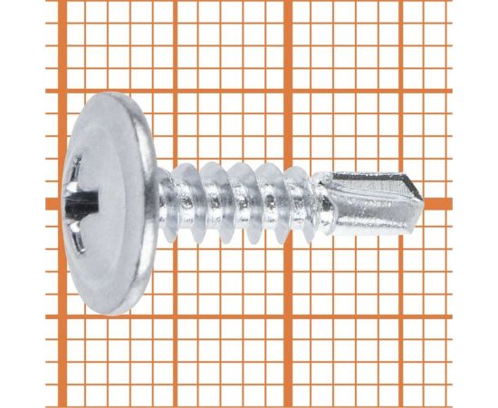 Усиленный саморез FastenPro ШСММ сверло 4,2x16 1000 шт., FP-б.пл.конт. 1150 мл 14-0020635 – изображение 4