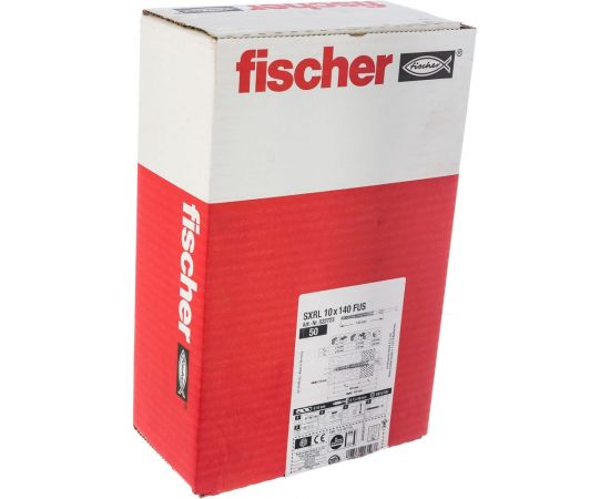 Дюбель с шурупом Fischer SXRL 10X140 FUS 522723 – изображение 4