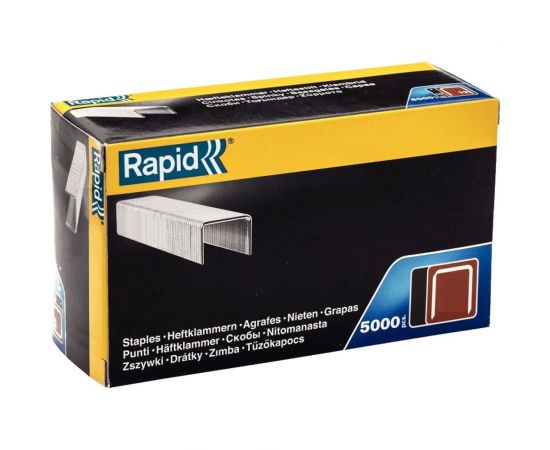 Скобы тонкие широкие тип 80 (5000 шт; 14 мм) RAPID 40100521 – изображение 4