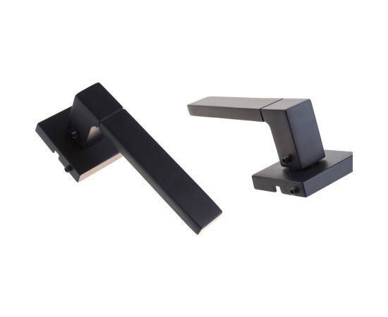 Дверная ручка PUERTO черная, 2 шт. INAL 521-03 B – изображение 5