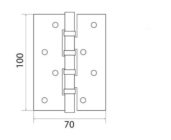 Навес Trodos 100х70х2,5 мм б/к белый 201087 – изображение 5
