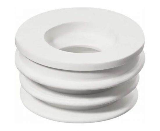Переходная манжета Профитт d 25x50 сантехническая, канализационная, трехлепестковая, белая 2227466 