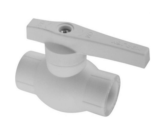 Кран шаровой RTP полнопроходной D32 мм, серый 27911 