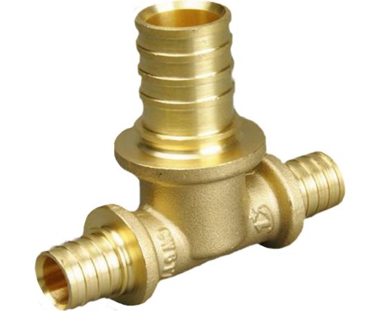 Переходной тройник One Plus 25х20х25 аксиальный rx надвижной, для сшитого полиэтилена Pex 3204023042 