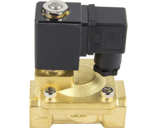 Электромагнитный клапан DN.ru соленоидный, двухходовый vs2w-400n-pu-nc ду25 ру10 катушка 24в D130-01521 