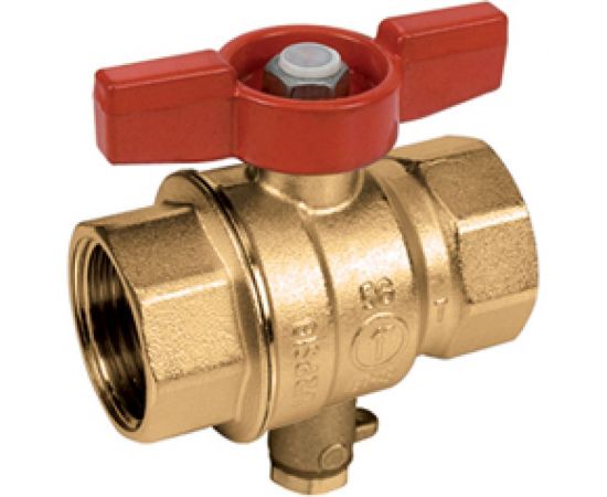 Шаровой кран для зонда Giacomini с вн/вн резьбой, 1/2 R851TY103 