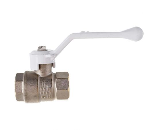 Шаровой кран LD PRIDE 1/2 вн/вн рукоятка, белая 544496 
