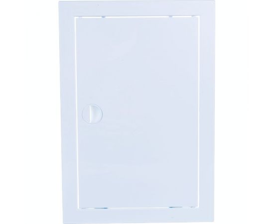 Ревизионная люк-дверца ERA Л2030Р218x318, с фланцем, 196x296, с ручкой АБС 88-1048 