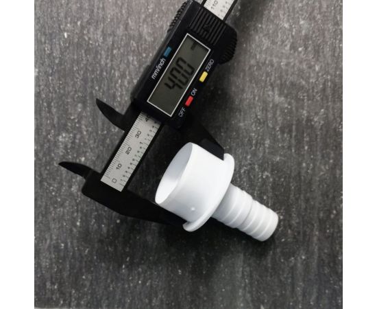 Переходник для подключения сливного шланга Профитт 20x23x40, белый 2225974 – изображение 2