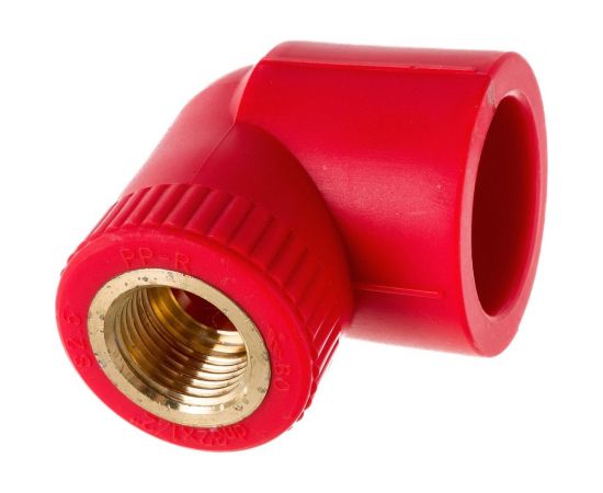 Противопожарный угол Blue Ocean с внутренней резьбой, 32х1/2, красный Fire - S - B1 PPRF/IT90E(R) - 32х1/2 – изображение 2