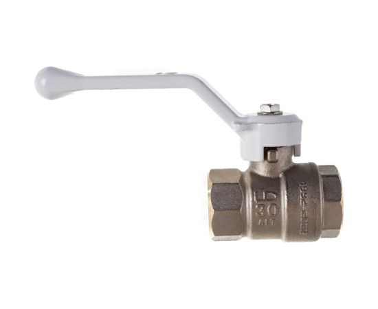 Шаровой кран LD PRIDE 1/2 вн/вн рукоятка, белая 544496 – изображение 2