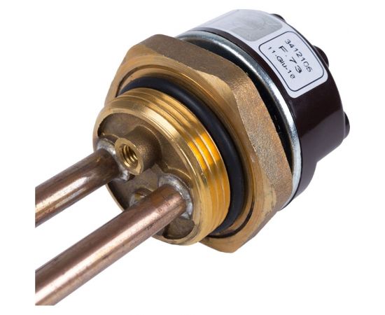 ТЭН для водонагревателя REXANT RDT - 2000 Вт, резьбовой фланец 42 мм, с терморегулятором 70-0325 – изображение 2